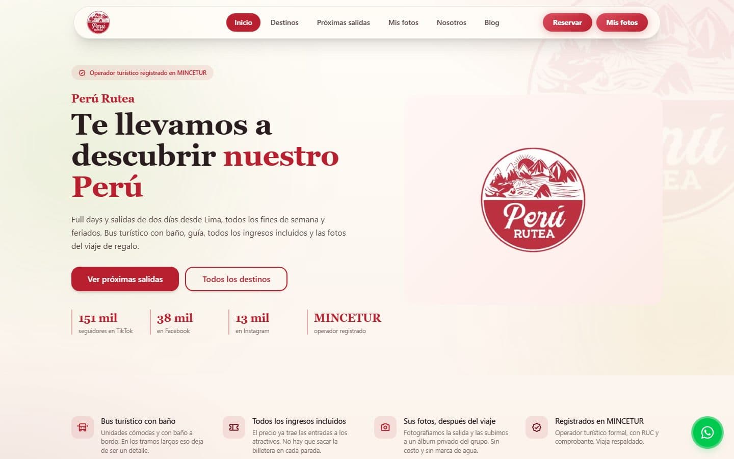 Ejemplo de landing pages
